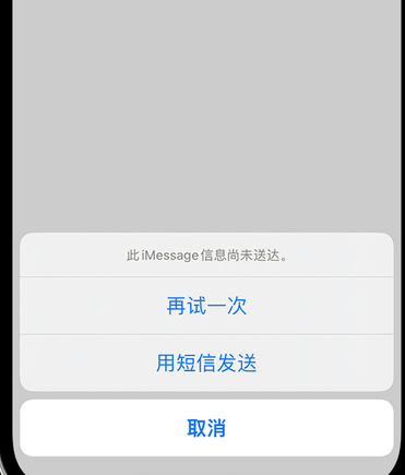 泸溪apple维修iPhone上无法正常发送iMessage信息