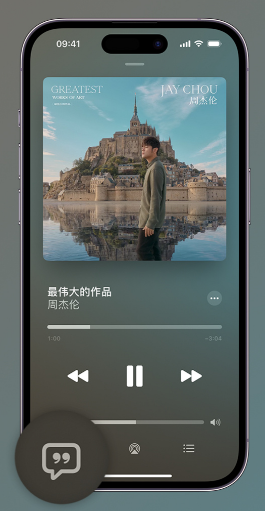 泸溪iphone维修分享如何在iPhone上使用Apple Music全新唱歌功能 