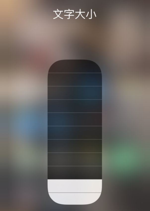 泸溪苹果手机维修分享小技巧：在 iPhone 控制中心快速调节字体大小 